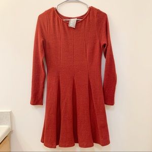 DOLAN | Anthropologie Burnt Orange Sweater Dress